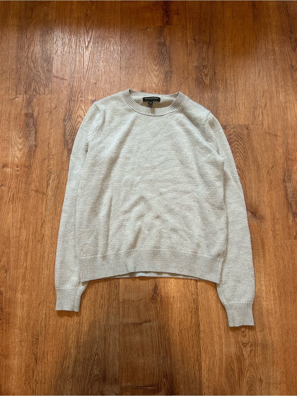 Banana Republic Gray Crewneck Sweater